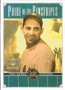 2000 Upper Deck Yankees Legends - Pride of the Pinstripes #PP6 Yogi Berra  Front