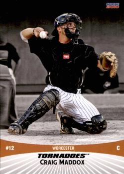 2010 Choice Worcester Tornadoes #08 Craig Maddox Front