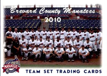2010 Grandstand Brevard County Manatees #NNO Team Photo Front