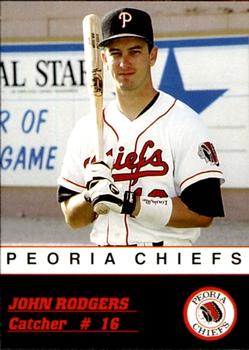 1993 Peoria Chiefs #NNO John Rodgers Front