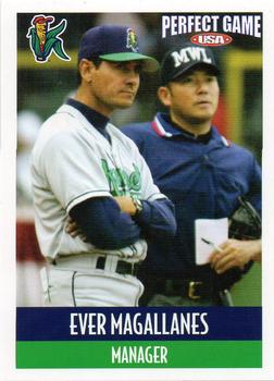 2007 Perfect Game Cedar Rapids Kernels #27 Ever Magallanes Front