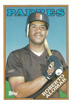 1988 Topps Traded #4T Roberto Alomar Front