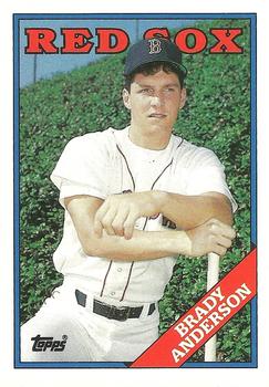 1988 Topps Traded #5T Brady Anderson Front