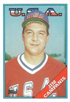 1988 Topps Traded #23T Jim Campanis Front