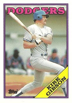 1988 Topps Traded #40T Kirk Gibson Front