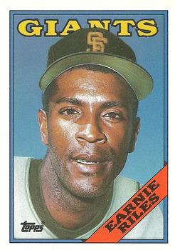 1988 Topps Traded #93T Earnie Riles Front