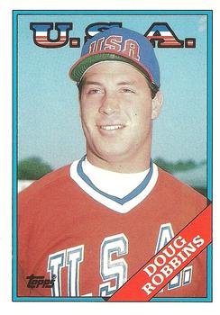 1988 Topps Traded #95T Doug Robbins Front