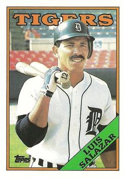 1988 Topps Traded #100T Luis Salazar Front