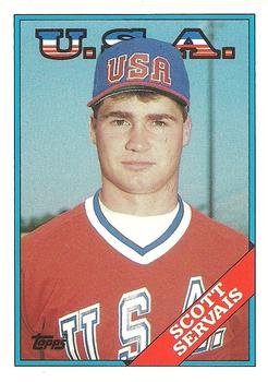 1988 Topps Traded #106T Scott Servais Front