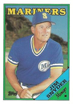 1988 Topps Traded #112T Jim Snyder Front