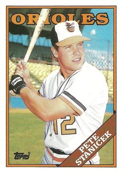 1988 Topps Traded #114T Pete Stanicek Front