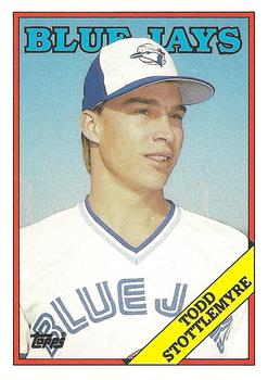 1988 Topps Traded #116T Todd Stottlemyre Front