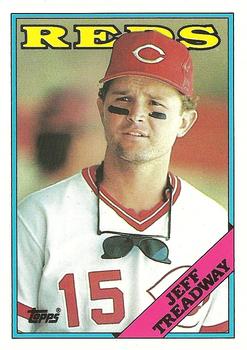 1988 Topps Traded #122T Jeff Treadway Front