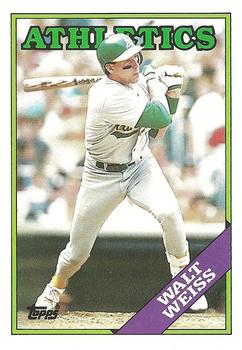 1988 Topps Traded #126T Walt Weiss Front