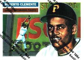 1998 Topps - Roberto Clemente Commemorative Reprints Finest #2 Roberto Clemente Front