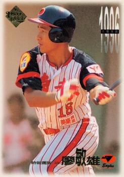 1996 CPBL Pro-Card Series 1 #37 Ming-Hsiung Liao Front