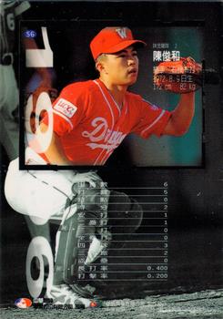 1996 CPBL Pro-Card Series 1 #56 Chun-Huo Chen Back