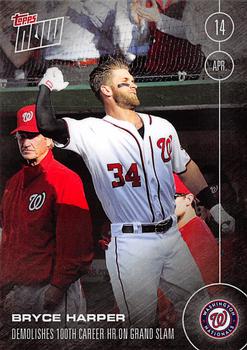2016 Topps Now #20 Bryce Harper Front