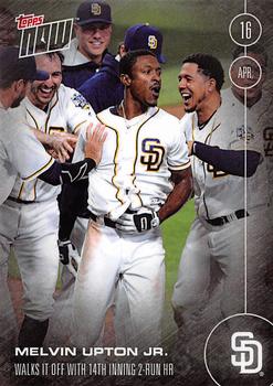 2016 Topps Now #24 Melvin Upton Jr. Front