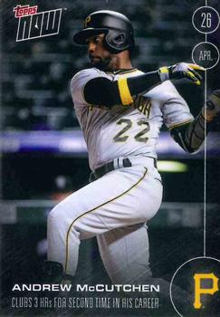 2016 Topps Now #39 Andrew McCutchen Front