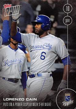 2016 Topps Now #64 Lorenzo Cain Front