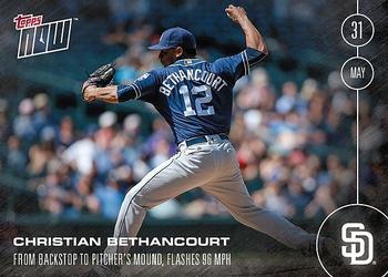 2016 Topps Now #112 Christian Bethancourt Front