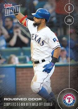 2016 Topps Now #131 Rougned Odor Front