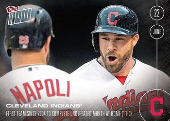 2016 Topps Now #174 Cleveland Indians Front