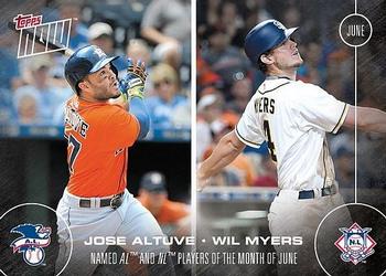 2016 Topps Now #201 Jose Altuve / Wil Myers Front