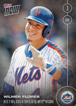 2016 Topps Now #206 Wilmer Flores Front
