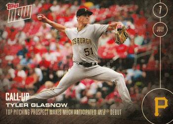 2016 Topps Now #224 Tyler Glasnow Front