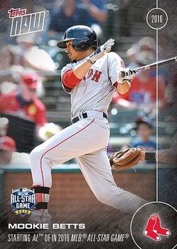 2016 Topps Now #228 Mookie Betts Front