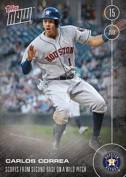 2016 Topps Now #251 Carlos Correa Front