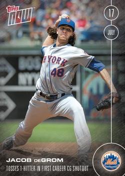 2016 Topps Now #258 Jacob deGrom Front