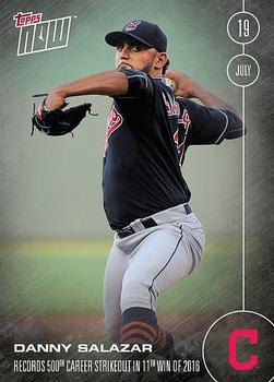 2016 Topps Now #266 Danny Salazar Front