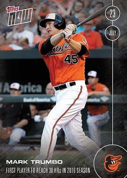 2016 Topps Now #278 Mark Trumbo Front