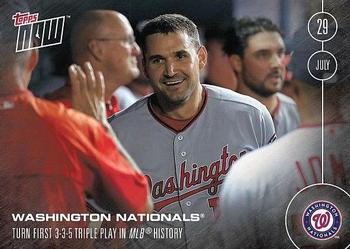 2016 Topps Now #294 Ryan Zimmerman / Anthony Rendon Front