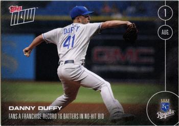 2016 Topps Now #303 Danny Duffy Front