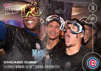 2016 Topps Now #460-A Chicago Cubs Front