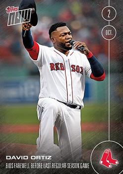 2016 Topps Now #530-A David Ortiz Front