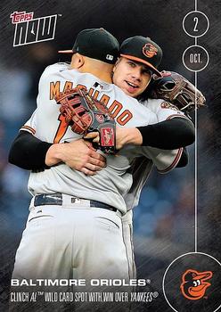 2016 Topps Now #534 Baltimore Orioles Front