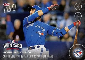 2016 Topps Now #537 Jose Bautista Front