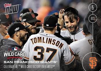 2016 Topps Now #541 San Francisco Giants Front