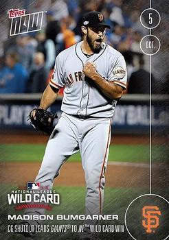 2016 Topps Now #543-A Madison Bumgarner Front