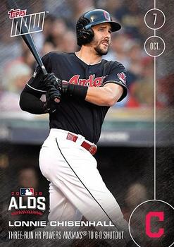 2016 Topps Now #552 Lonnie Chisenhall Front