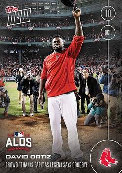 2016 Topps Now #564-A David Ortiz Front
