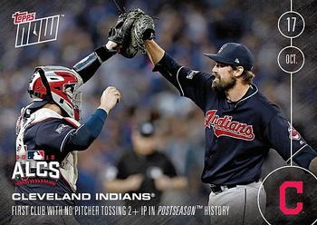 2016 Topps Now #596 Cleveland Indians Front