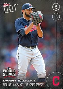2016 Topps Now #624 Danny Salazar Front