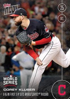2016 Topps Now #627-A Corey Kluber Front