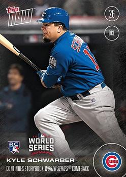 2016 Topps Now #631-A Kyle Schwarber Front
